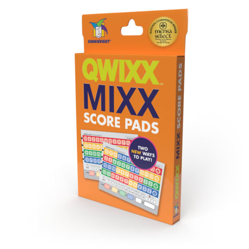 Qwixx Mixx Score Pads | Gamewright