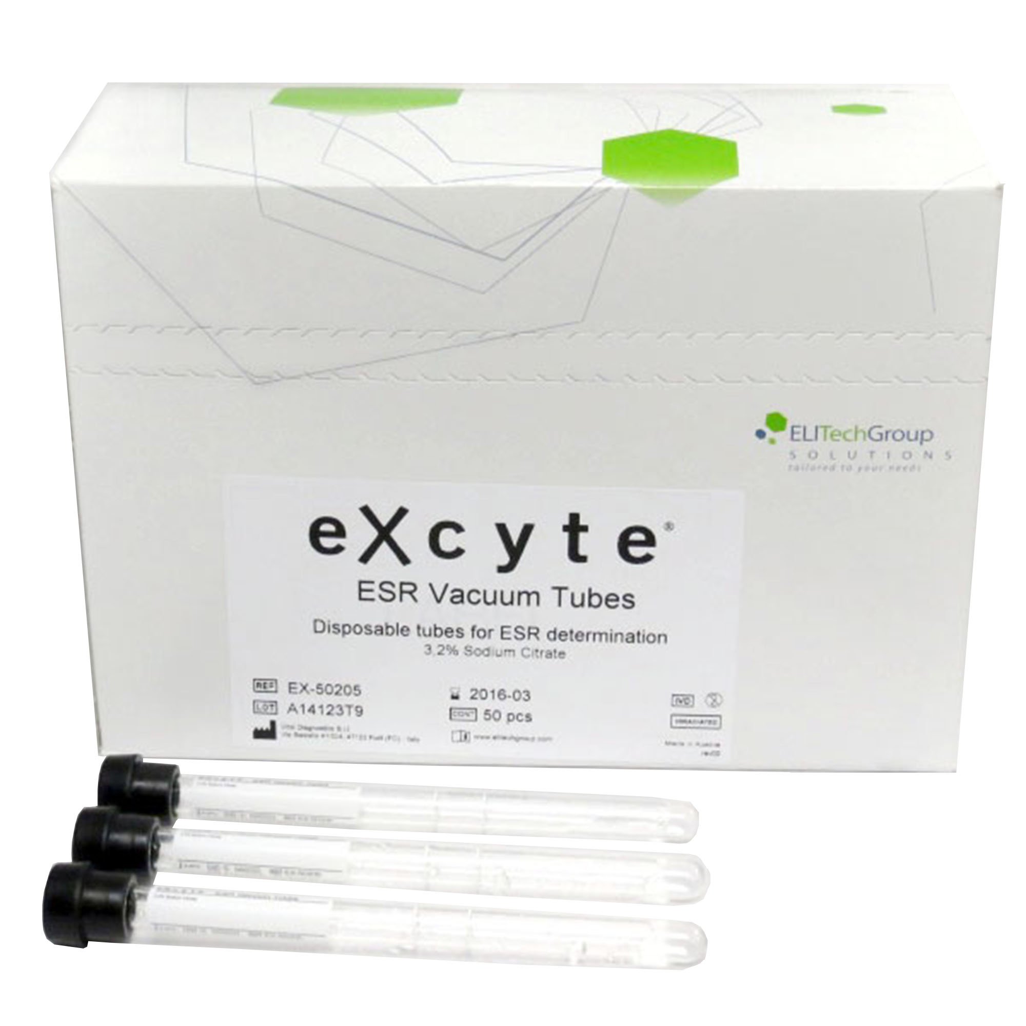Excyte Vacuum Glass Tube, 1 mL, 8 x 120 mm MK 958114