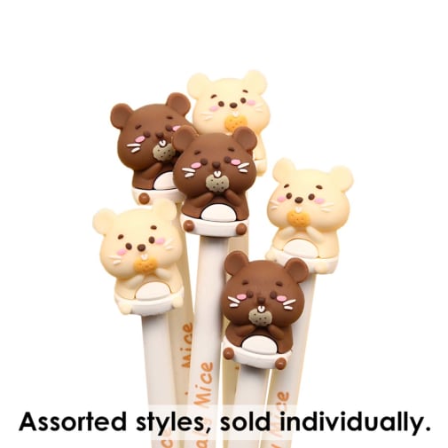 Baby Mouse Retractable Gel Pen (assorted style)