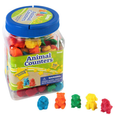 Animal Counters Tub (100 pieces)