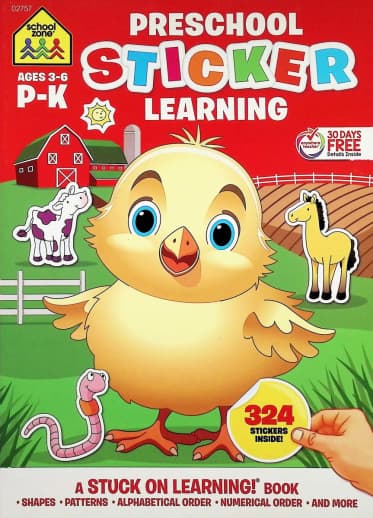 Preschool Stickers (Stuck on Learning!)