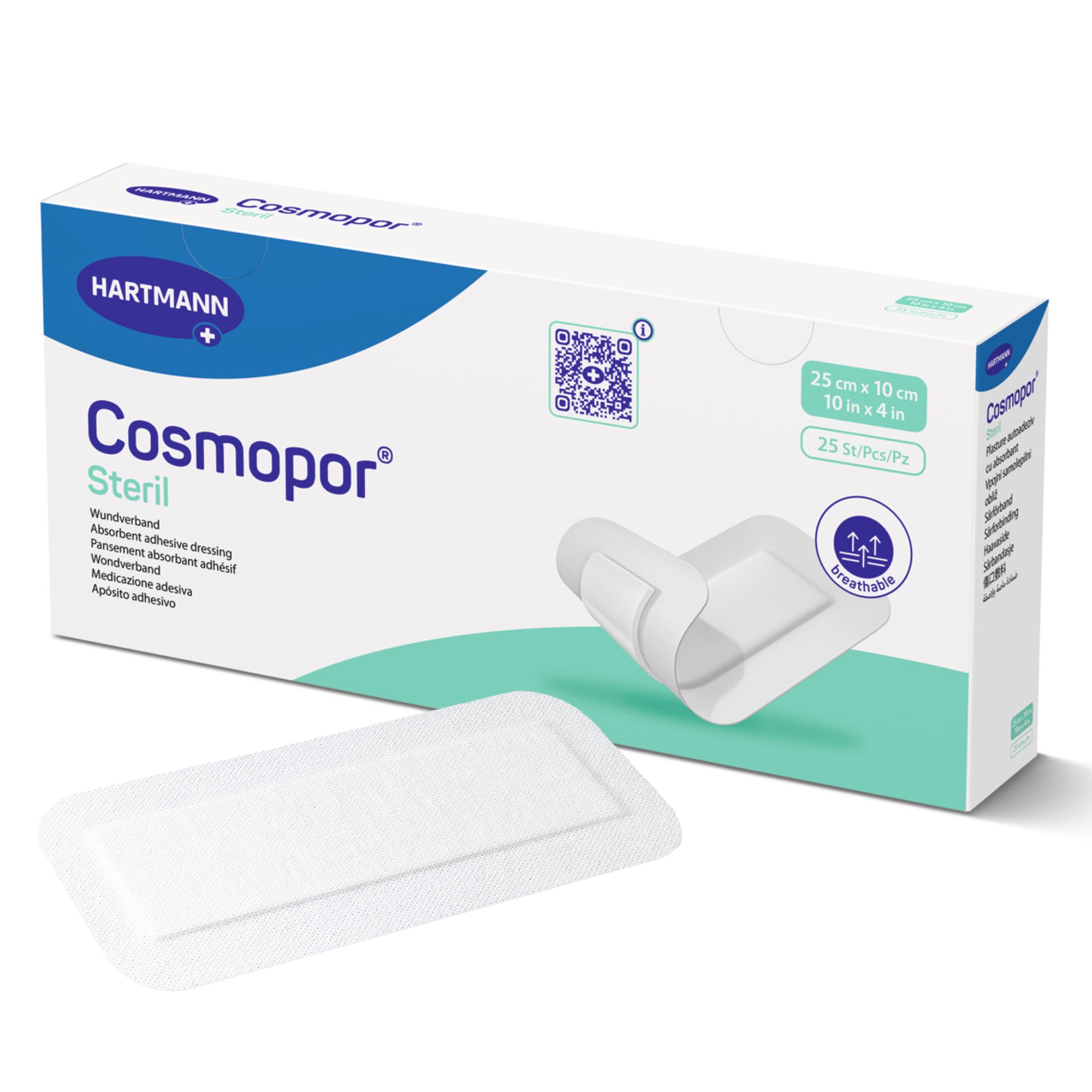 Cosmopor Adhesive Dressing, 4 x 10 Inch MK 902360