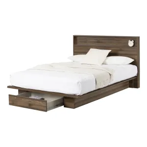 Platform Bed and Headboard Set