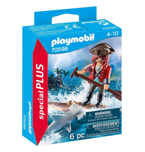 Playmobil Pirate with Raft