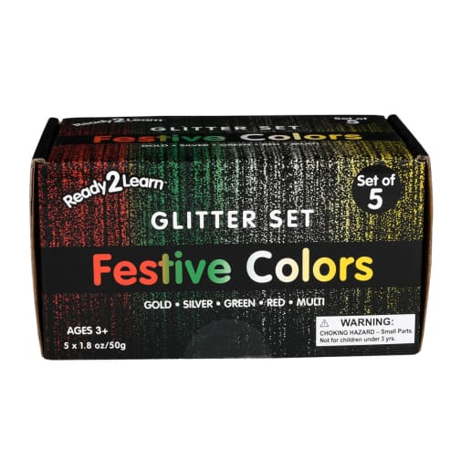 Ready2Learn Glitter Set: 5 Festive Colors