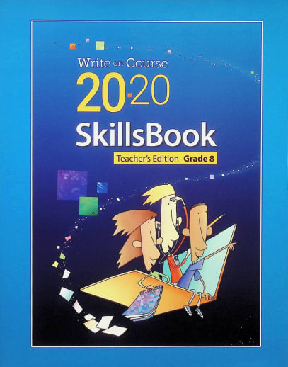 Write on Course 20-20 SkillsBook Grade 8 Teacher Edition