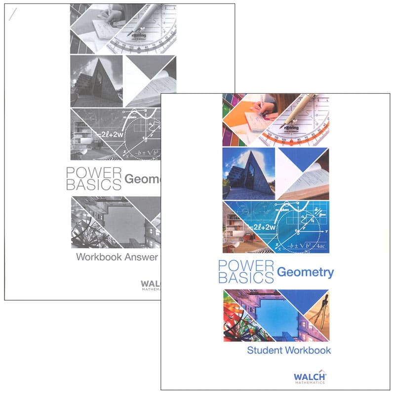 Power Basics: Geometry Student Workbook & Answer Key