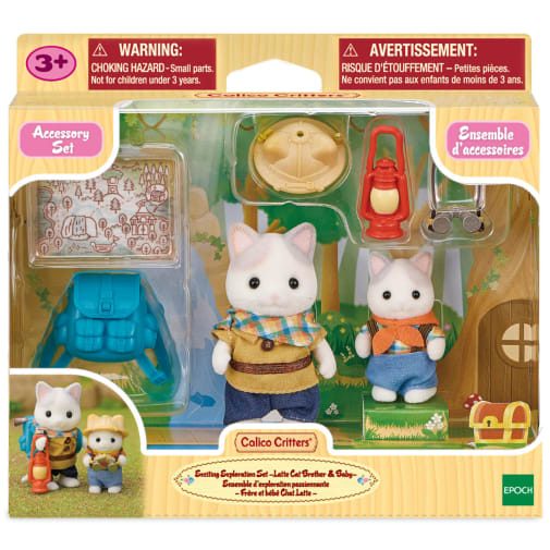 Exciting Exploration Set - Latte Cat Brother & Baby (Calico Critters)