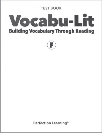 Vocabu-Lit F Test (5th Edition)