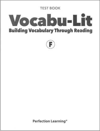 Vocabu-Lit F Test (5th Edition)