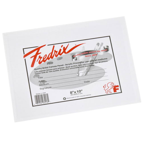Fredrix Canvas Panel 8" x 10"