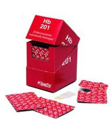 HemoCue Hb 201 Microcuvette for use with HemoCue Photometers MK 1220109