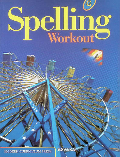 Spelling Workout 2001 Level G Student Edition