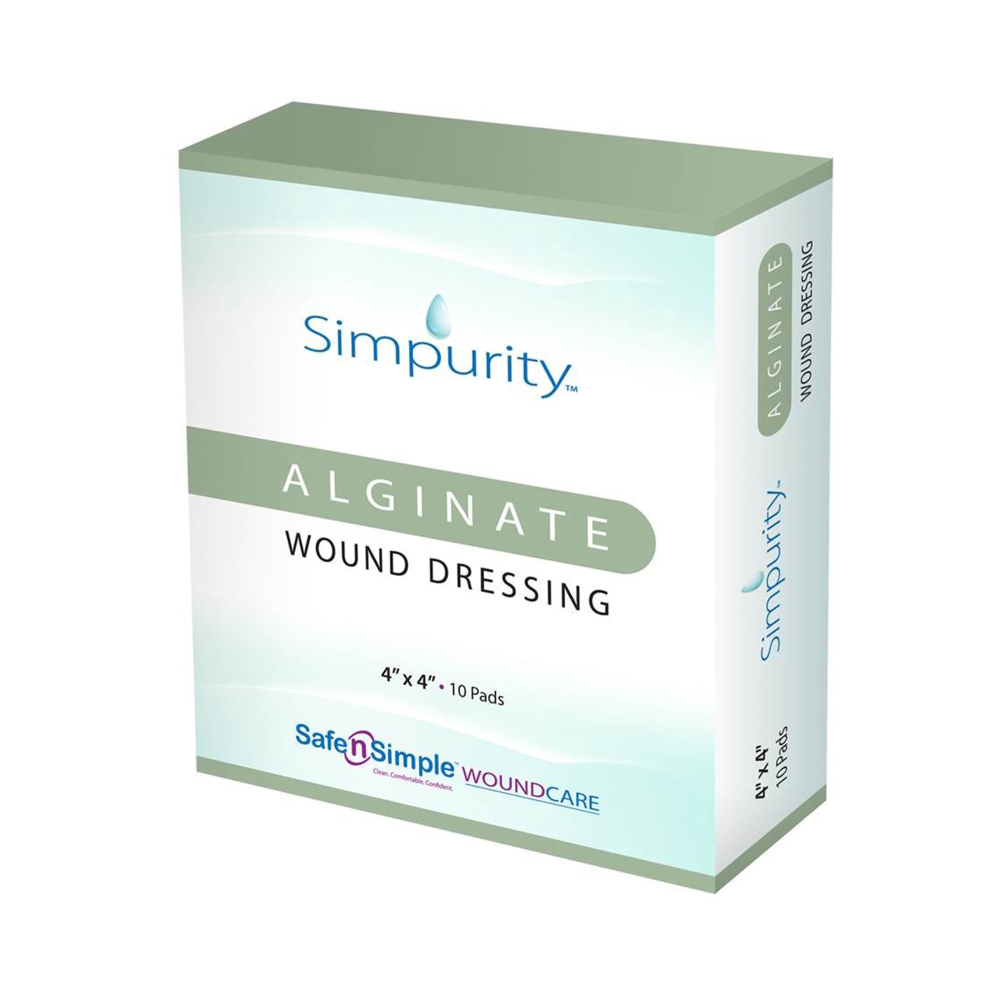 Simpurity Alginate Dressing, 4 x 4 inch MK 950091