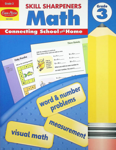 Skill Sharpeners Math Grade 3