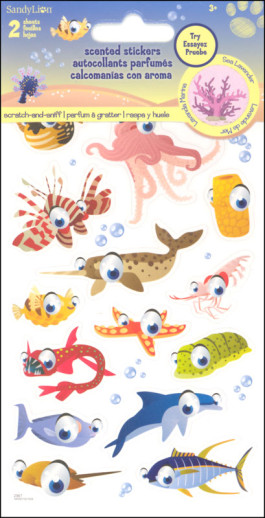 Under the Sea Scented Stickers