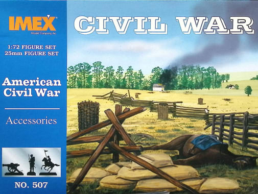 Civil War Accessories 1/72 Scale