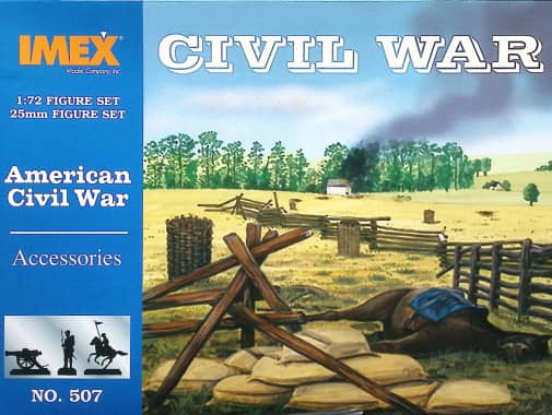 Civil War Accessories 1/72 Scale