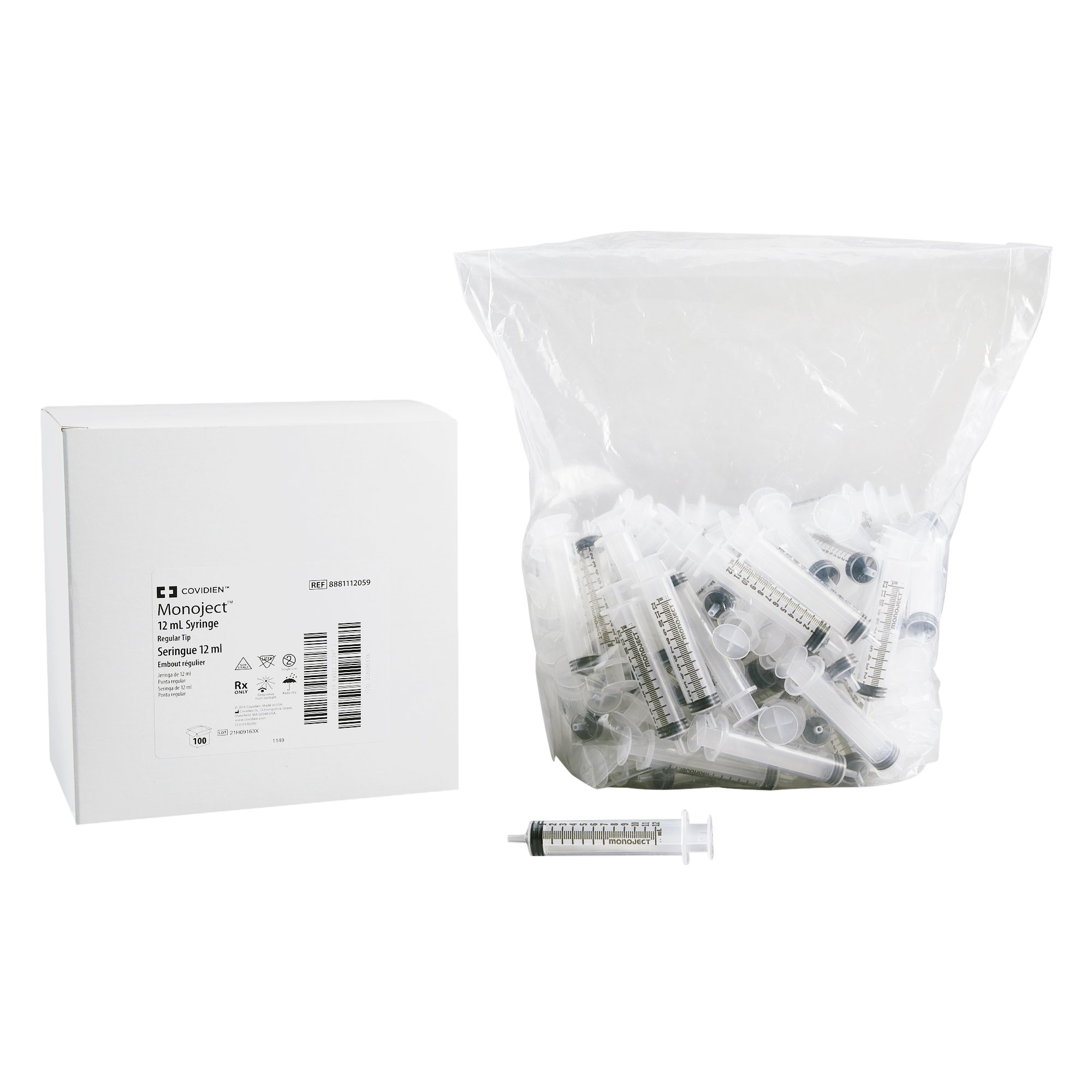 Monoject General Purpose Syringe, 12 mL MK 30131