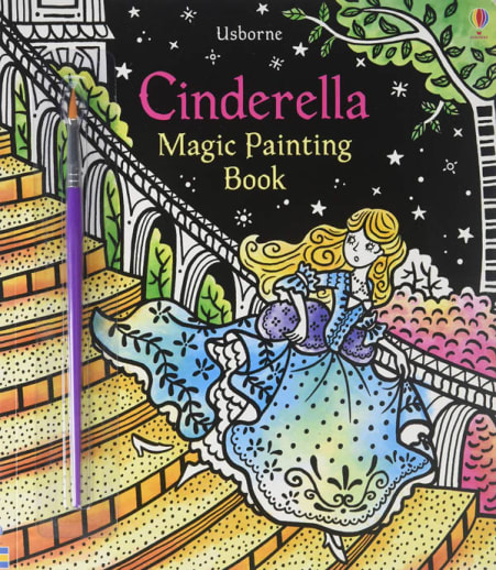 Cinderella Magic Painting Book