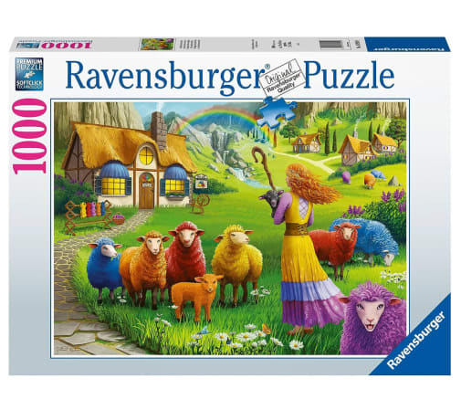 Ravensburger Happy Sheep Yarn Shop Puzzle (1000 piece)