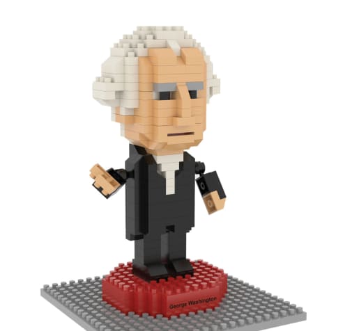 Mini Building Blocks: George Washington (323 pieces)