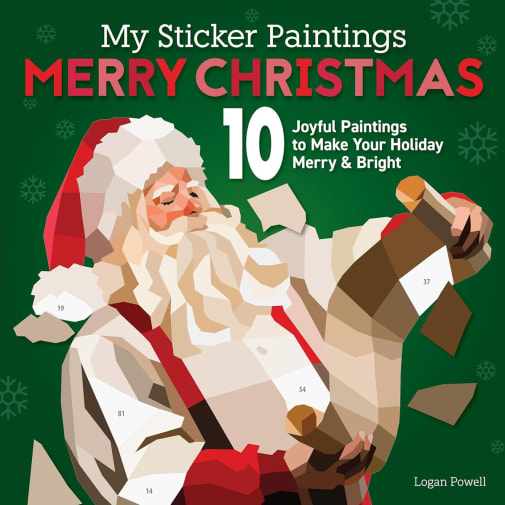 My Sticker Paintings: Merry Christmas