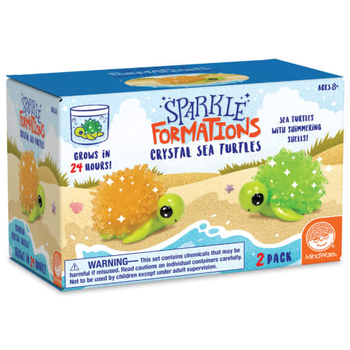 Sparkle Formations: Crystal Sea Turtles