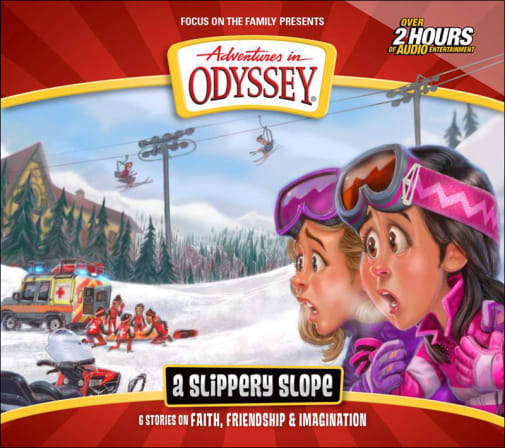 Slippery Slope: 6 Stories on Faith, Friendship, and Imagination CD (Adventures in Odyssey #71)