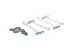 Kendall Howard Wall Mount Hardware Kit