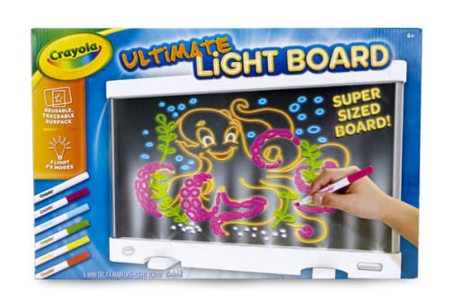 Crayola Ultimate Light Board | Includes 6 Gel FX Washable Markers