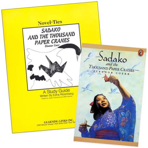 Sadako & Thousand Paper Cranes Novel-Ties Study Guide & Book Set