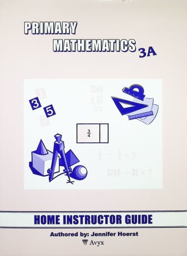 Primary Math US 3A Home Instructor Guide