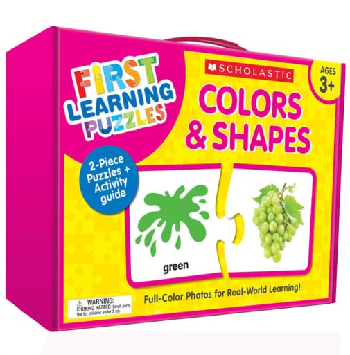 First Learning Puzzles - Colors & Shapes