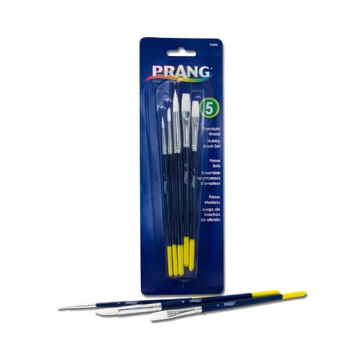 Prang Hobby Paint Brush Set - 5 count