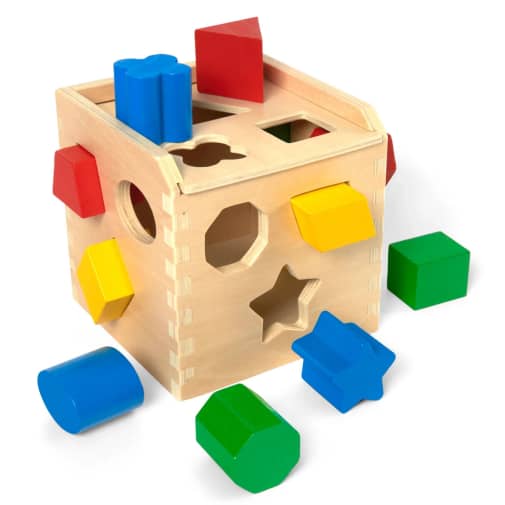 Melissa & Doug Shape Sorting Cube