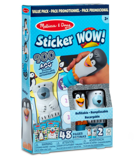 Melissa & Doug Sticker WOW! Deluxe Set - Winter