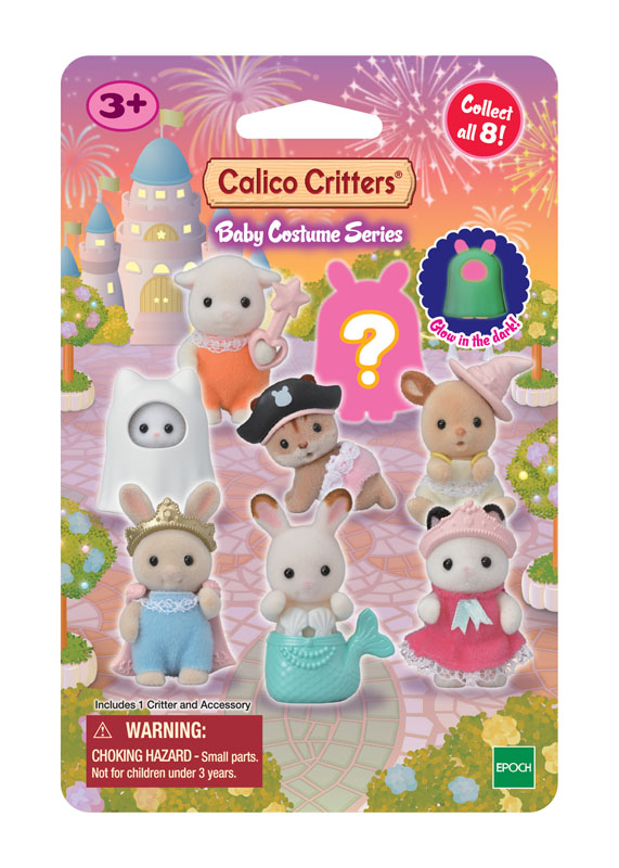 Sylvanian Families Calico Critters BABY HAIR Series BLIND BAG (1-mystery  bag)