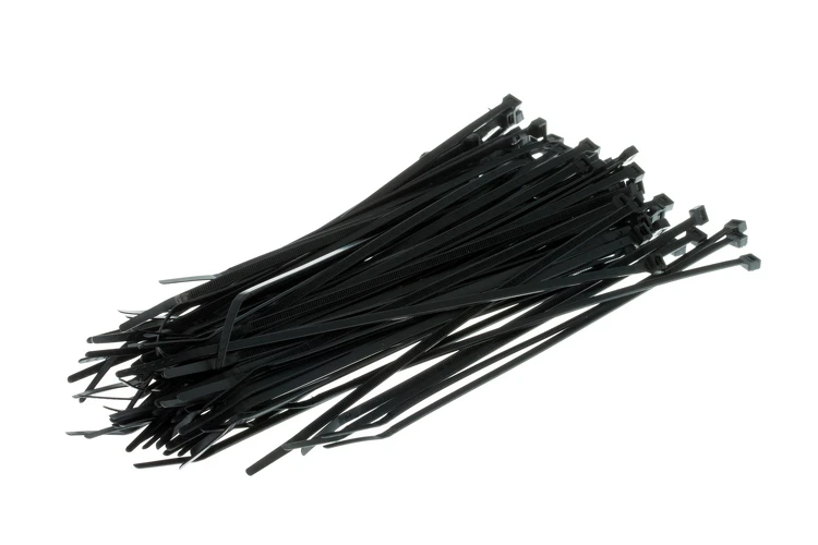 8" Nylon Cable Ties, Black (Qty 100) 8" Nylon Cable Ties, Black (Qty 100)