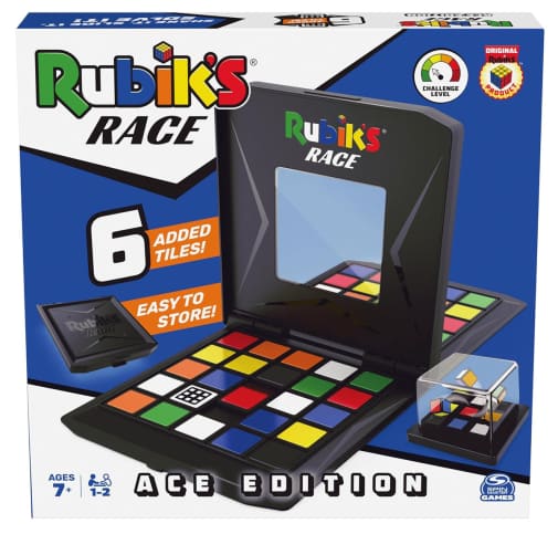 Rubik's Race-Ace Edition Classic Fast-Pace Puzzle Game