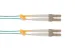 0.3M LC-LC OM4 40G 50/125 Multimode Duplex UPC Fiber Patch Cable