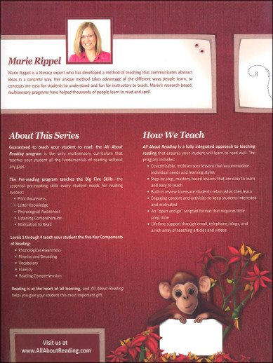 All About Reading Level 3 Teacher's Manual Color Edition
