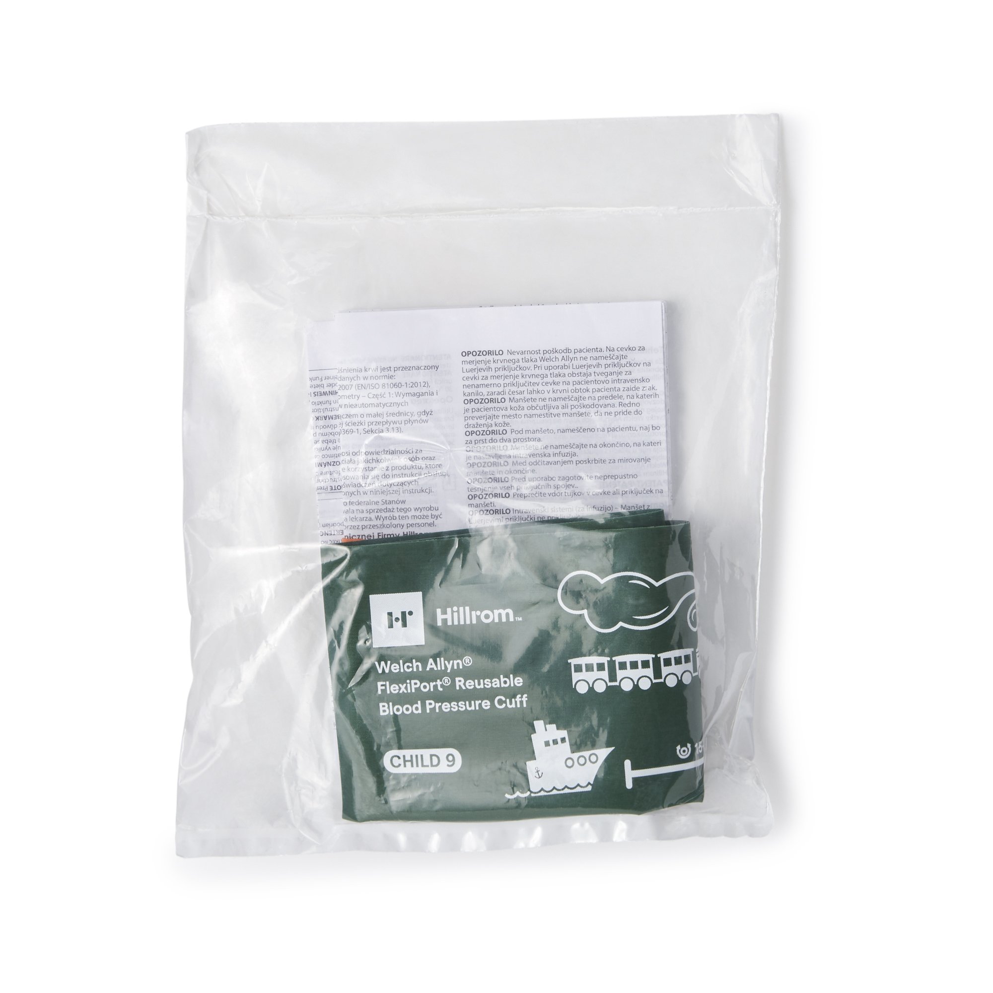 FlexiPort Reusable Blood Pressure Cuff, Size 9, Green MK 653633