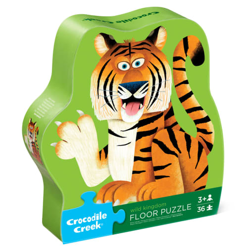 Crocodile Creek Wild Kingdom Floor Puzzle (36 pieces)