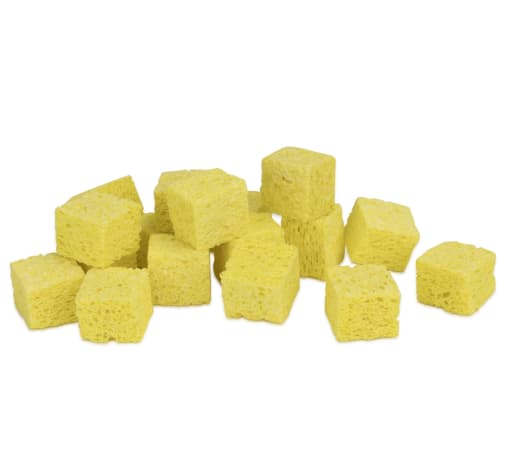 Hygloss Sponge 'Um Cubes 1"x1"x5/8" - (25 pieces)