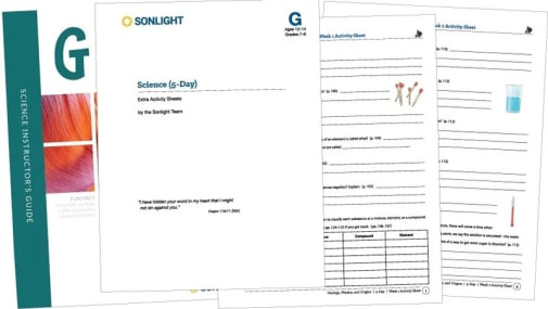 Science Instructor Guide Level G 5-Day (2020)