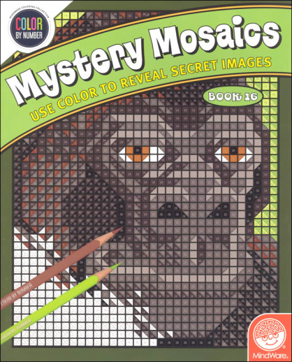 Color By Number Mystery Mosaics Book 16