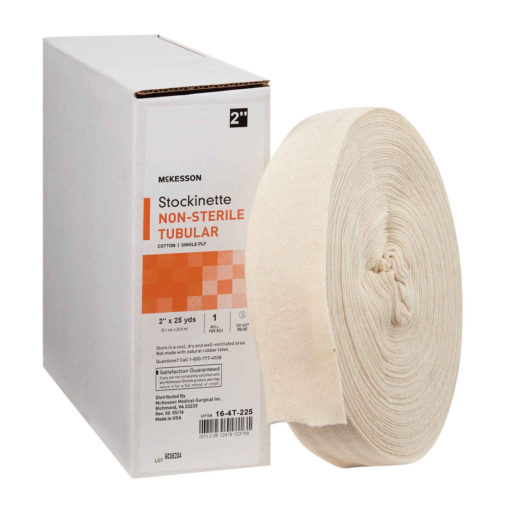 McKesson Beige Cotton Tubular Stockinette, 2 Inch x 25 Yard MK 457629