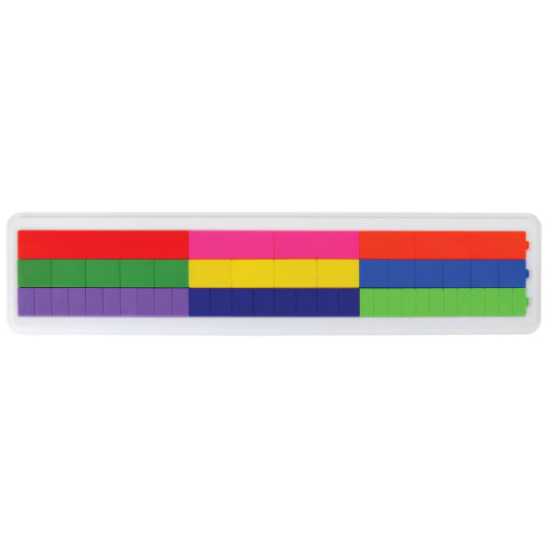 Connecting Mini Fraction Tiles with Tray