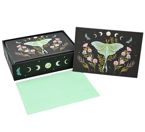Luna Moth Boxed Note Cards